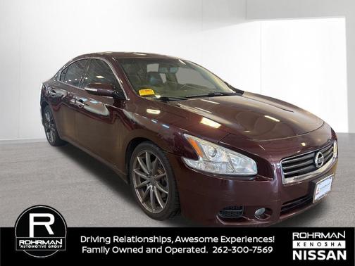 Midnight Garnet 2014 Nissan Maxima SV