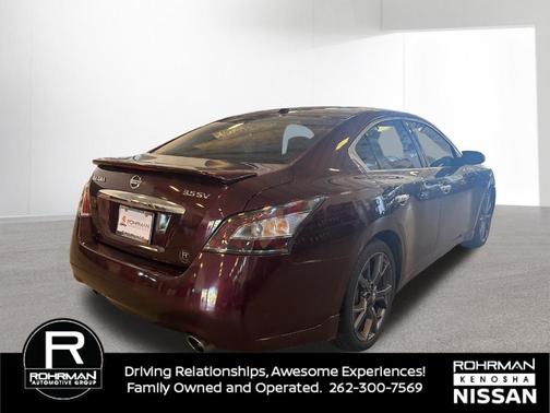 Midnight Garnet 2014 Nissan Maxima SV