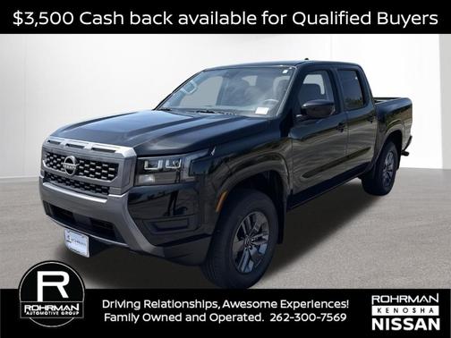 Black 2026 Nissan Frontier SV