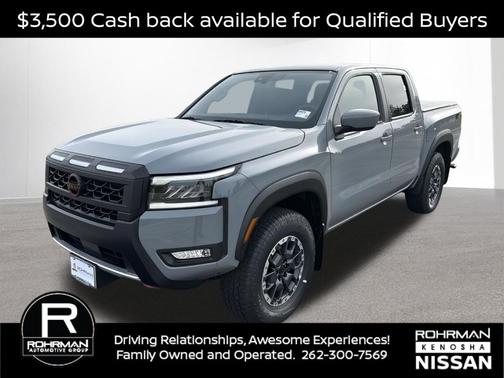 Boulder Gray Metallic 2026 Nissan Frontier PRO-4X