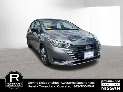 Gun Metallic 2024 Nissan Versa S
