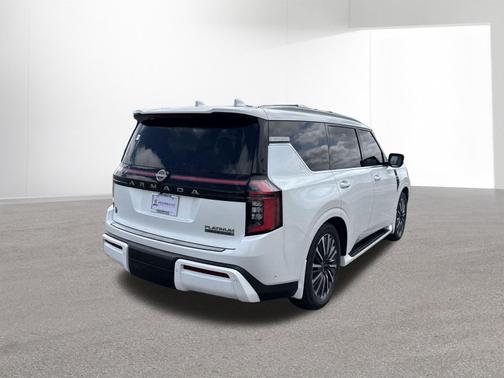 Everest White Pearl Tricoat 2026 Nissan Armada Platinum Reserve