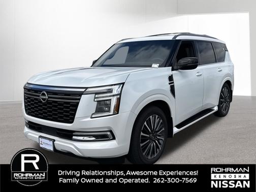 Everest White Pearl Tricoat 2026 Nissan Armada Platinum Reserve