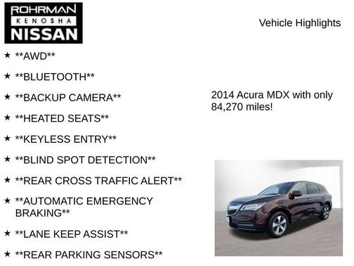 2014 Acura MDX 3.5L
