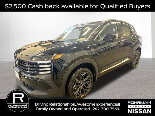 Super Black 2026 Nissan Kicks SR