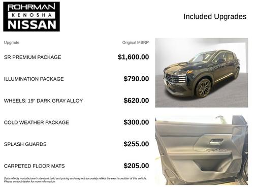 Super Black 2026 Nissan Kicks SR AWD Premium Package