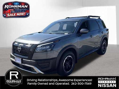 Gun Metallic 2025 Nissan Pathfinder Rock Creek