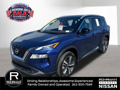 2 Tone Blue / Black 2023 Nissan Rogue SL