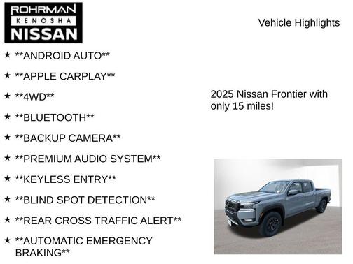 2025 Nissan Frontier PRO-4X