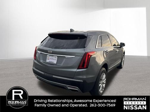 Satin Steel Metallic 2020 Cadillac XT5 Premium Luxury