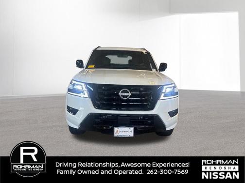 Aspen White 2022 Nissan Armada SL