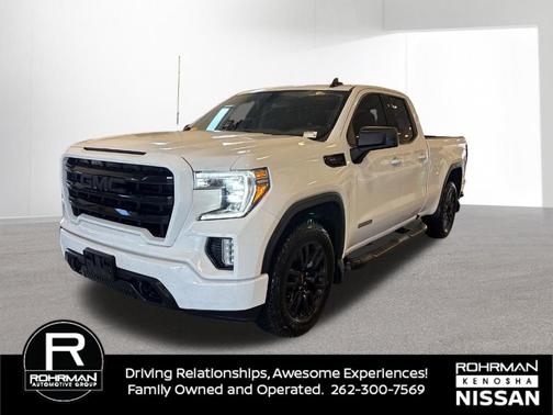 Summit White 2019 GMC Sierra 1500 Elevation