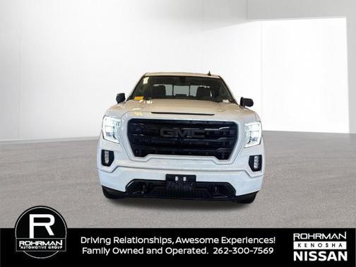 Summit White 2019 GMC Sierra 1500 Elevation