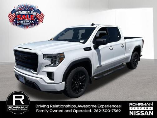 Summit White 2019 GMC Sierra 1500 Elevation