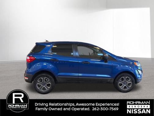 Lightning Blue Metallic 2021 Ford EcoSport S