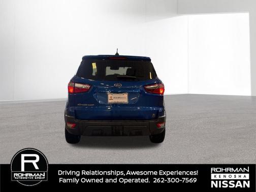 Lightning Blue Metallic 2021 Ford EcoSport S