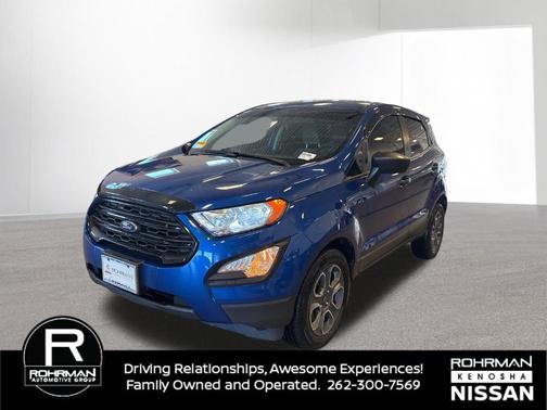 Lightning Blue Metallic 2021 Ford EcoSport S