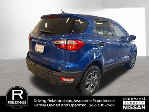 Lightning Blue Metallic 2021 Ford EcoSport S