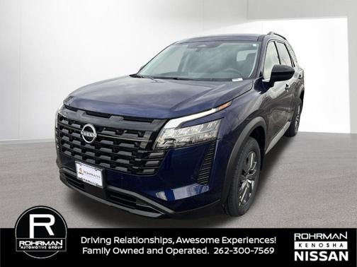 Deep Ocean Blue 2026 Nissan Pathfinder SV