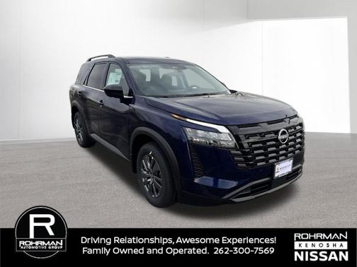 Deep Ocean Blue 2026 Nissan Pathfinder SV