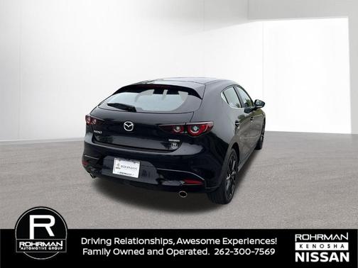 Jet Black Mica 2025 Mazda Mazda3 FWD w/Select Package