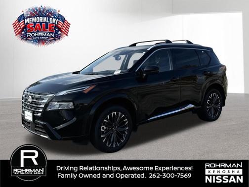 Black 2026 Nissan Rogue Platinum