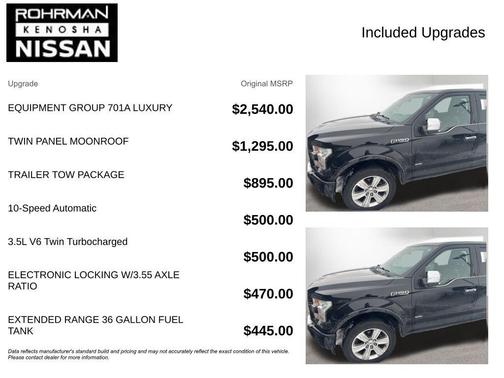 2017 Ford F-150 Platinum