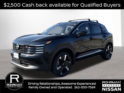 Super Black 2026 Nissan Kicks SR