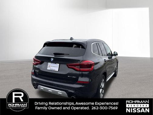 Dark Graphite Metallic 2021 BMW X3 xDrive30i