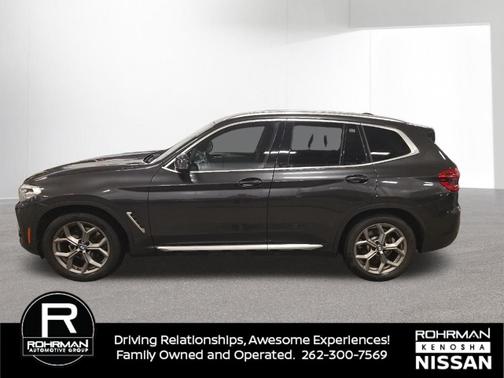 Dark Graphite Metallic 2021 BMW X3 xDrive30i
