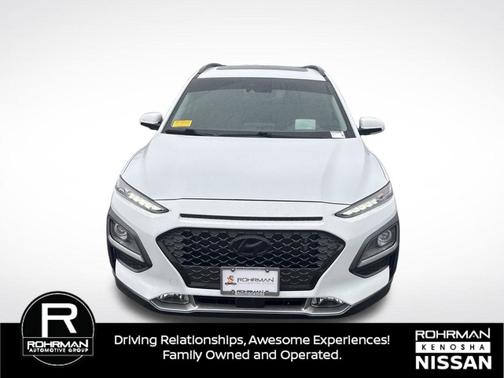 Chalk White 2020 Hyundai KONA Ultimate