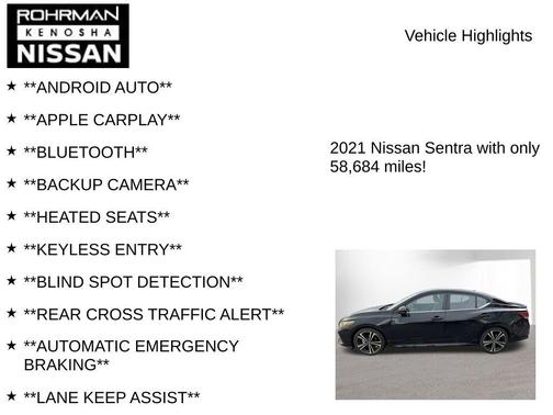 2021 Nissan Sentra SR