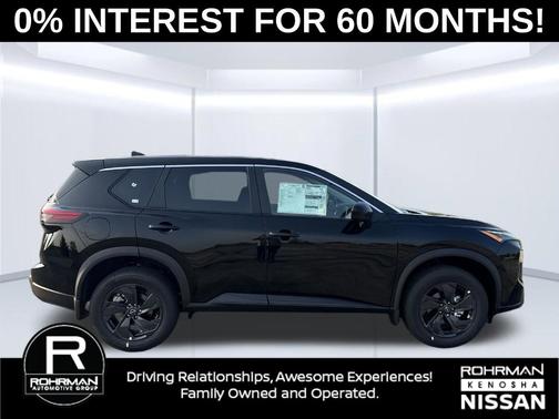 Black 2026 Nissan Rogue SV