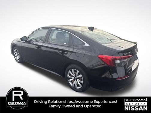 Crystal Black Pearl 2022 Honda Civic LX