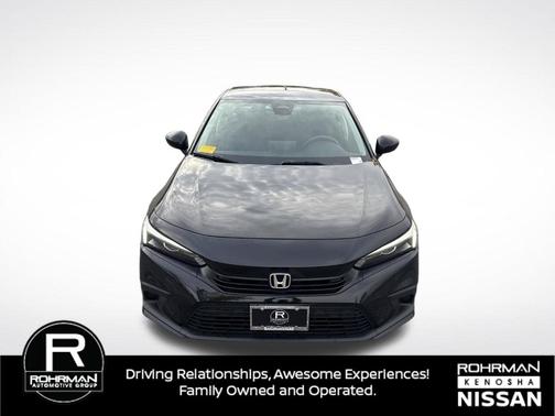 Crystal Black Pearl 2022 Honda Civic LX