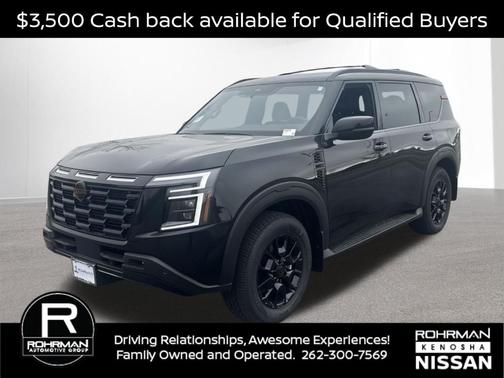 Black 2026 Nissan Armada PRO-4X
