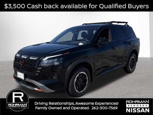 Black 2026 Nissan Pathfinder Rock Creek
