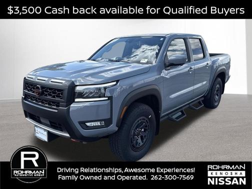 Boulder Gray Metallic 2026 Nissan Frontier PRO-4X
