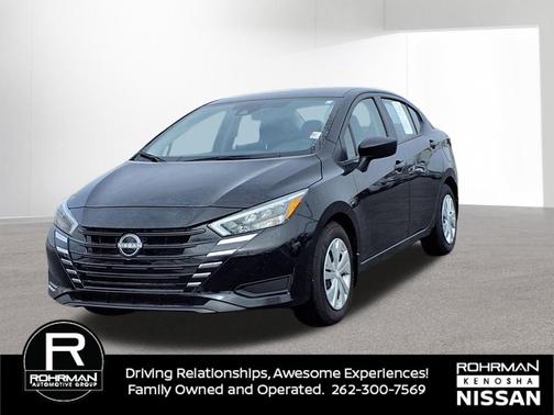 Black 2025 Nissan Versa S