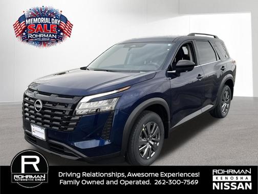 Deep Ocean Blue 2026 Nissan Pathfinder SV