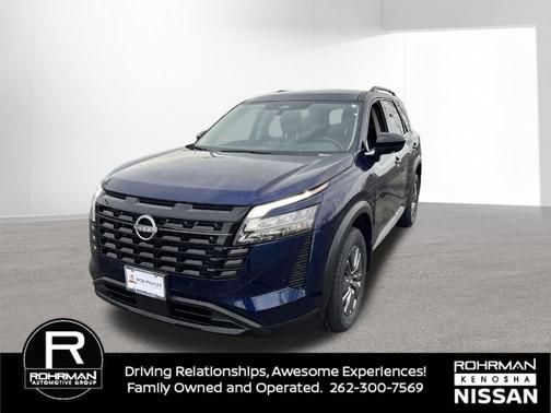 Deep Ocean Blue 2026 Nissan Pathfinder SV