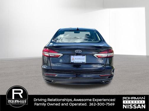 Black Metallic 2020 Ford Fusion Titanium