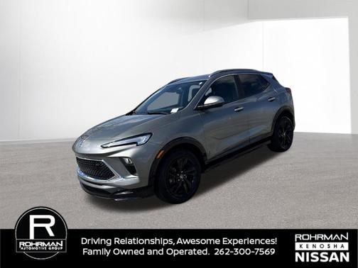 Moonstone Gray Metallic 2024 Buick Encore GX Sport Touring