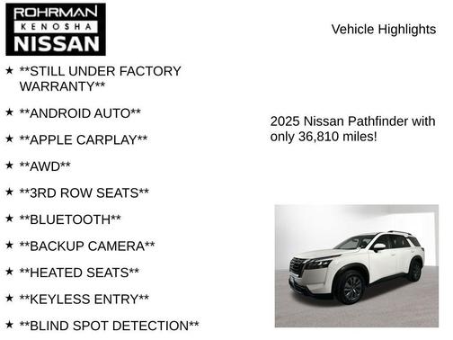 2025 Nissan Pathfinder SV