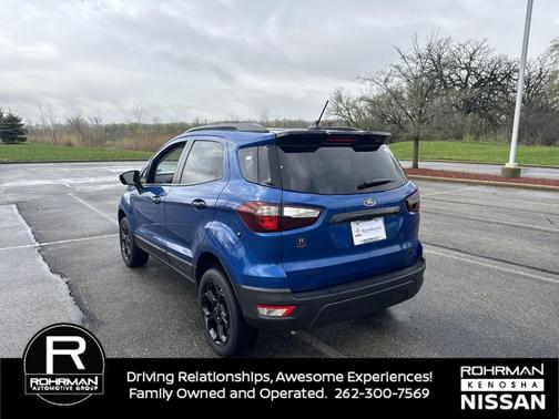 Lightning Blue Metallic 2022 Ford EcoSport SES