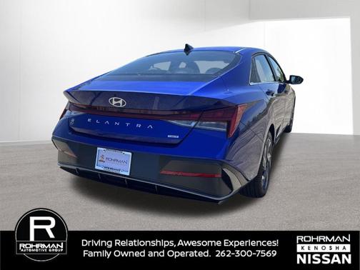 Intense Blue 2025 Hyundai ELANTRA HEV Limited