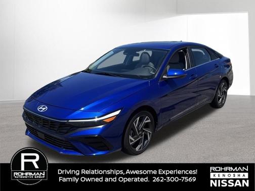 Intense Blue 2025 Hyundai ELANTRA HEV Limited