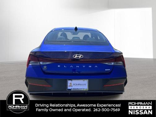 Intense Blue 2025 Hyundai ELANTRA HEV Limited