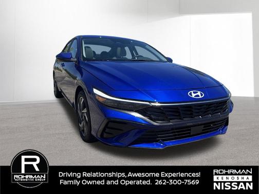 Intense Blue 2025 Hyundai ELANTRA HEV Limited