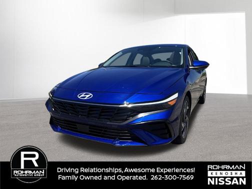 Intense Blue 2025 Hyundai ELANTRA HEV Limited